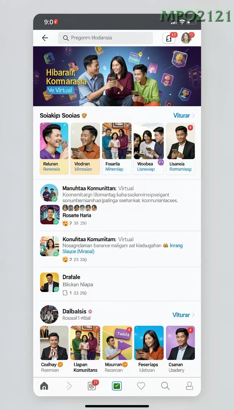 Cuplikan layar INDOBET — menu navigasi